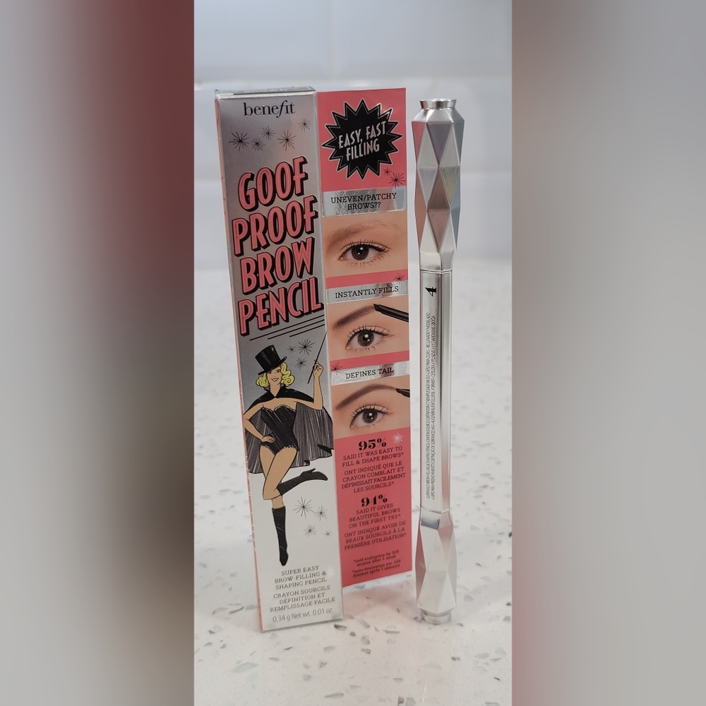 Benfit Goof Proof Brow Pencil #4 Warm Deep Brown